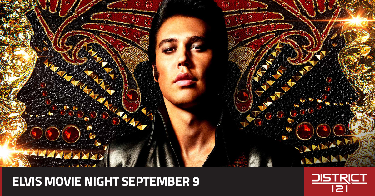 Elvis Presley movie night on September 9th.