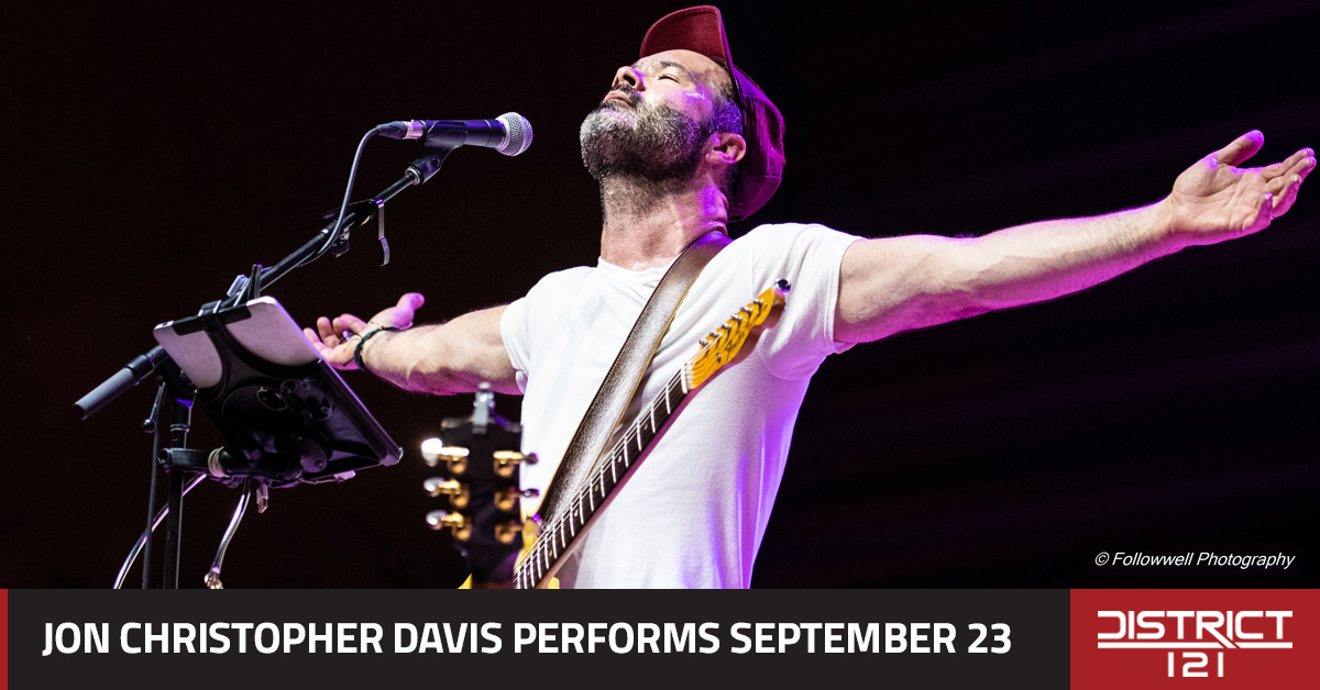 Jon Christopher Davis performs live in McKinney.