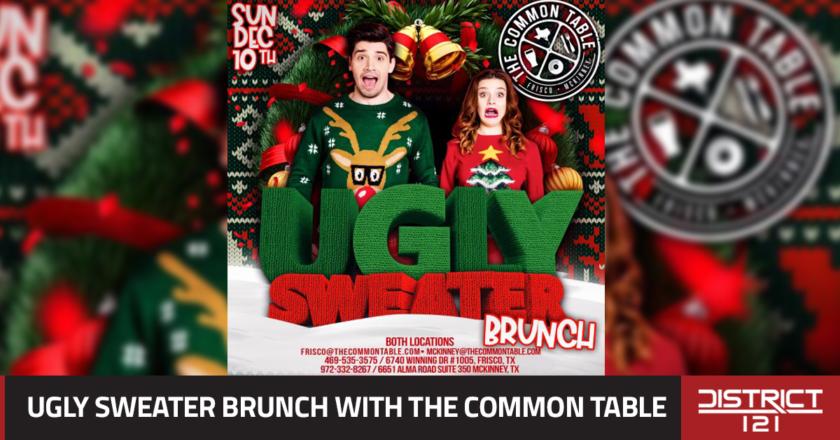 Ugly Sweater Brunch presented by The Common Table.