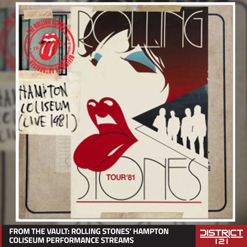 McKinney streams the Rolling Stones at Hampton Coliseum.
