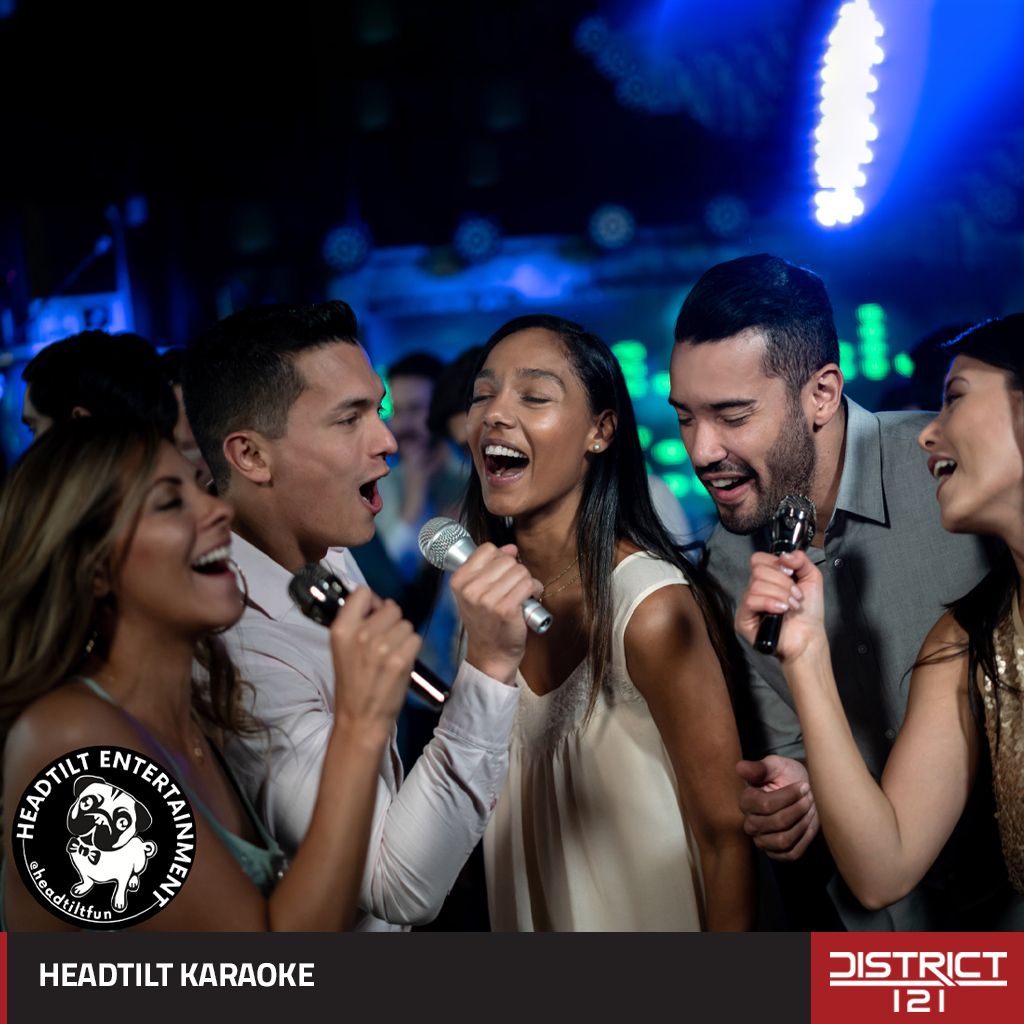 HeadTilt Karaoke at District 121 in McKinney.