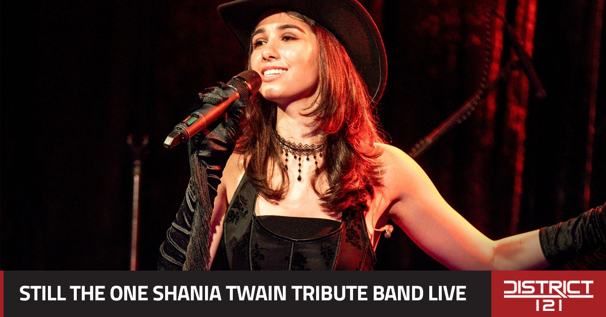 The vibrant band, Still The One: A Tribute to Shania Twain, performing live in McKinney.