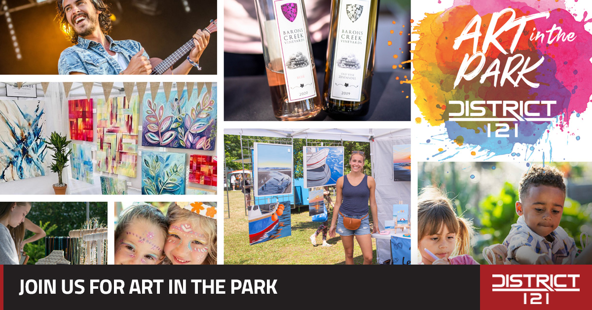 Art in the Park in McKinney on May 17.