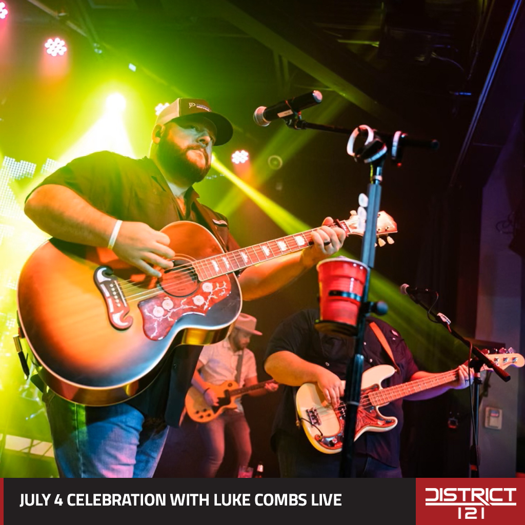 Like Combs performs live in McKinney on July 4.