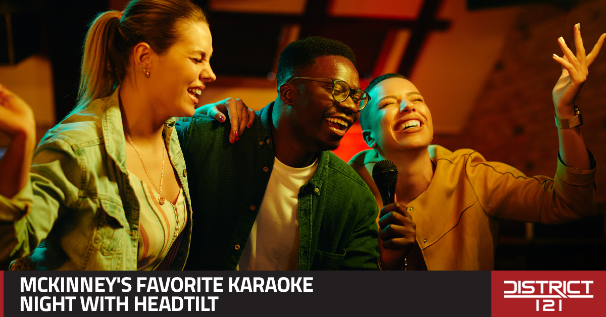 HeadTilt Karaoke Night in McKinney on July 11.
