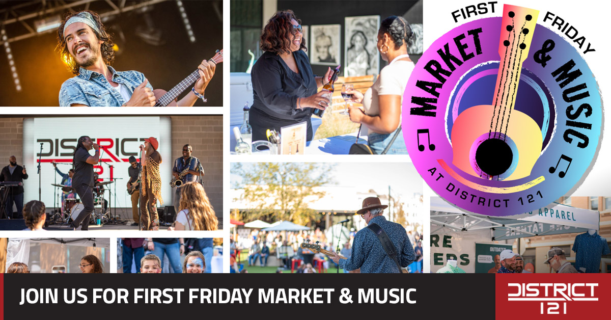 McKinney’s First Friday Market & Music event.