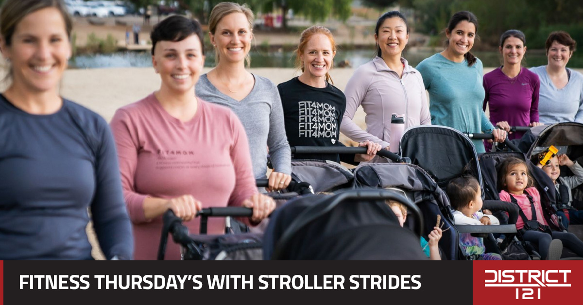 Stroller Strides workout in McKinney.