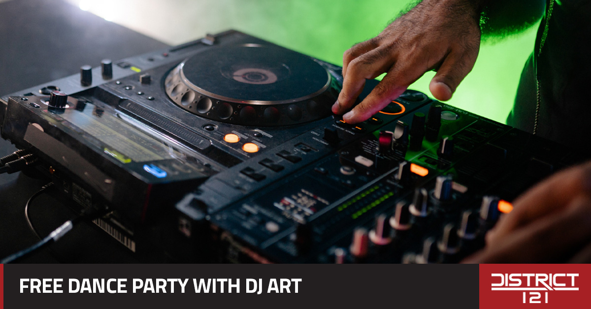 Free DJ Dance Party with DJ Art in McKinney.