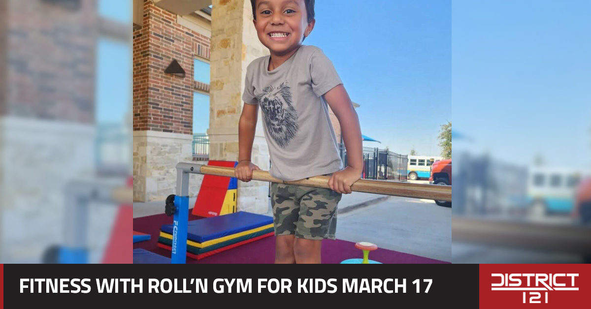Roll’n Gym fitness event in McKinney on March 17.
