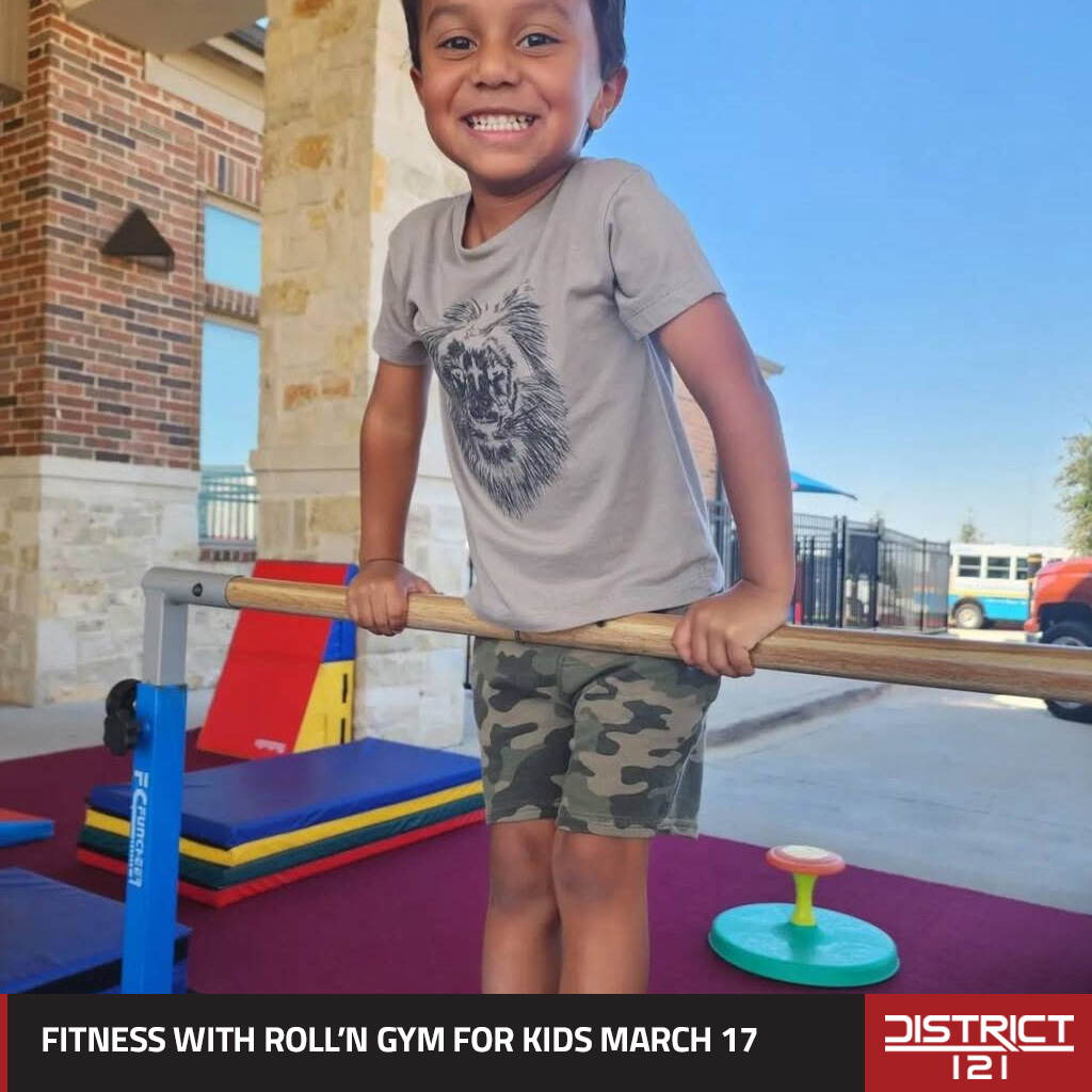 Roll’n Gym fitness event in McKinney on March 17.