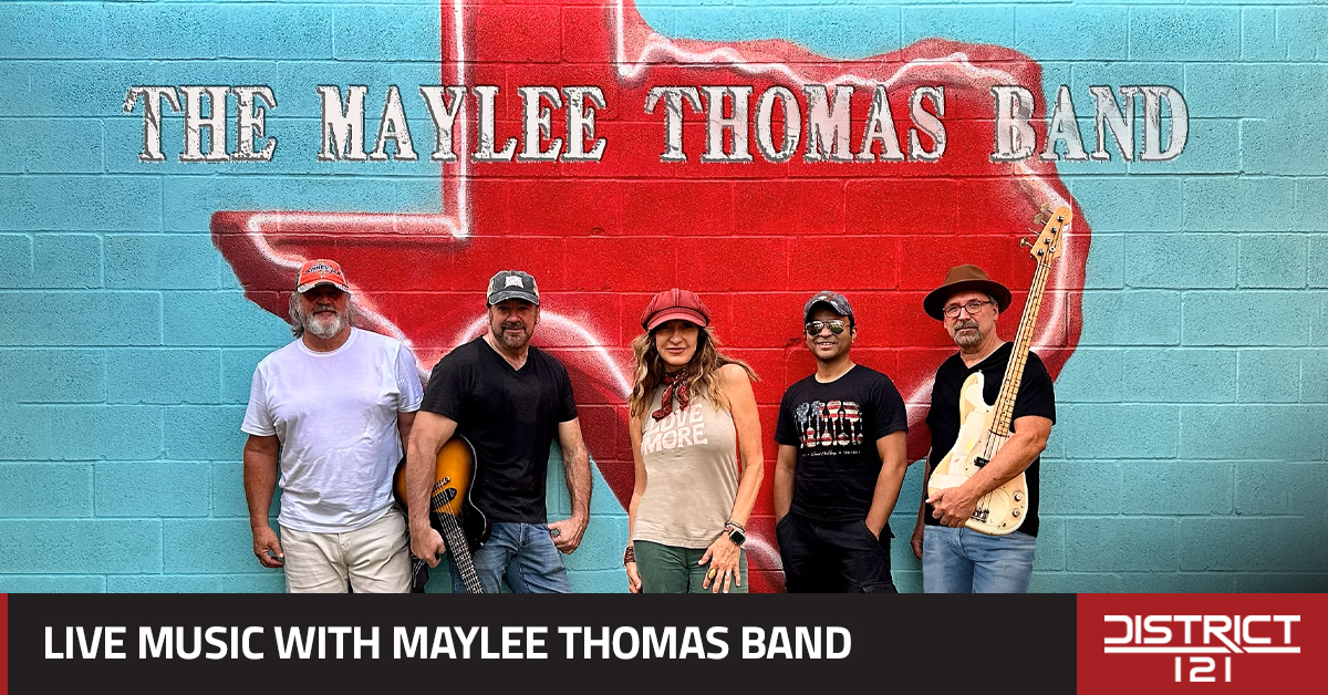 Maylee Thomas Band is live in McKinney.