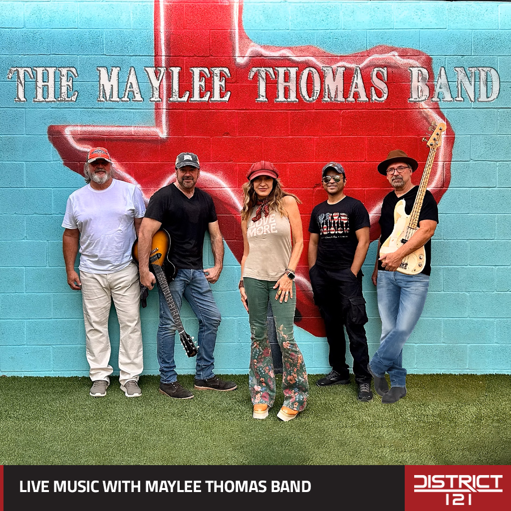 Maylee Thomas Band is live in McKinney.