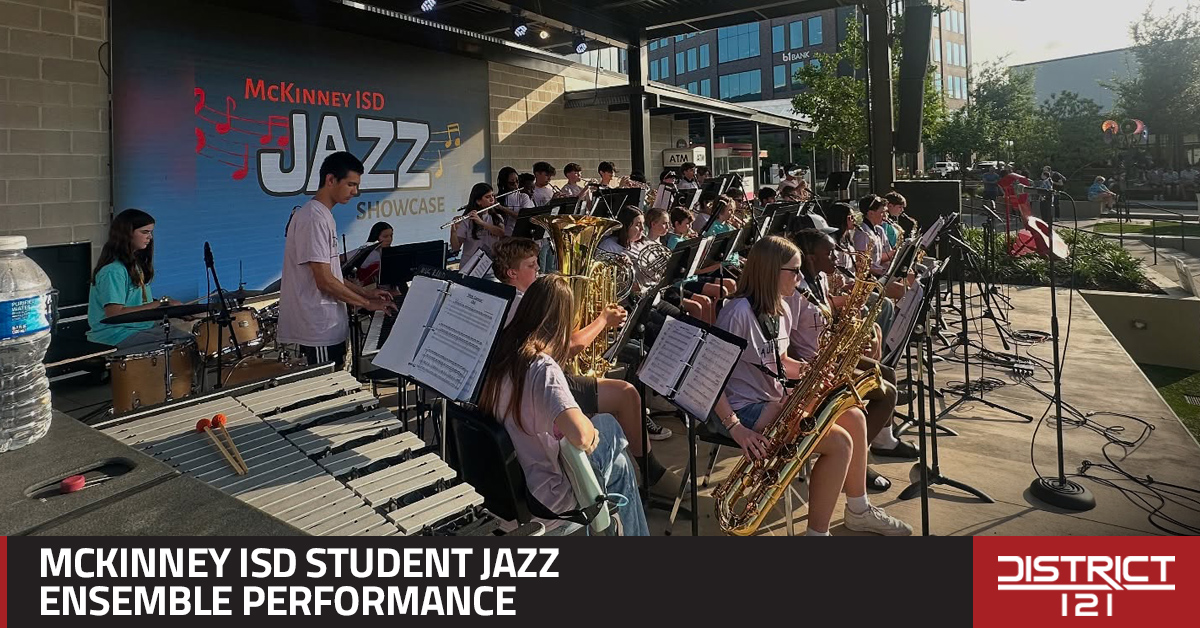 McKinney’s student jazz showcase on April 9.