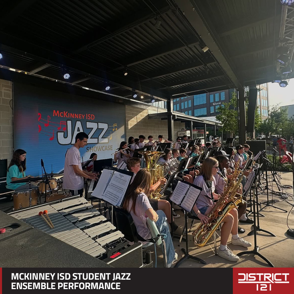 McKinney’s student jazz showcase on April 9.