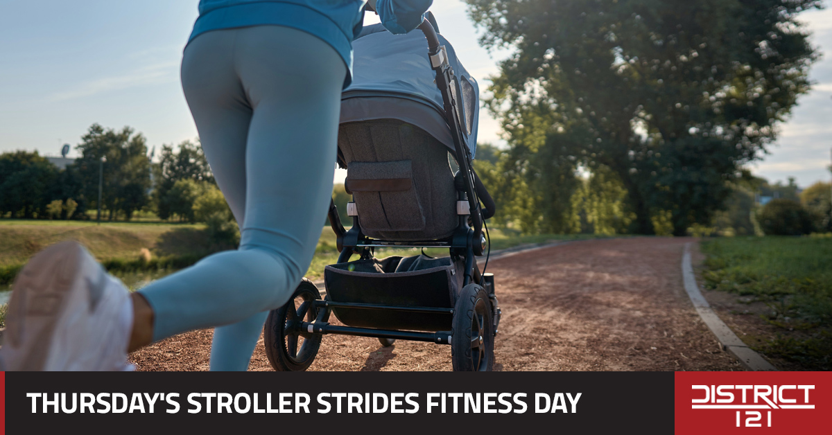 Stroller Strides workout class in McKinney.