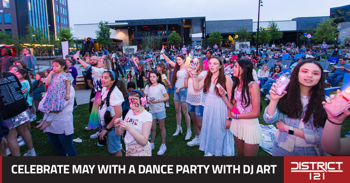 DJ Dance Party in McKinney this May.