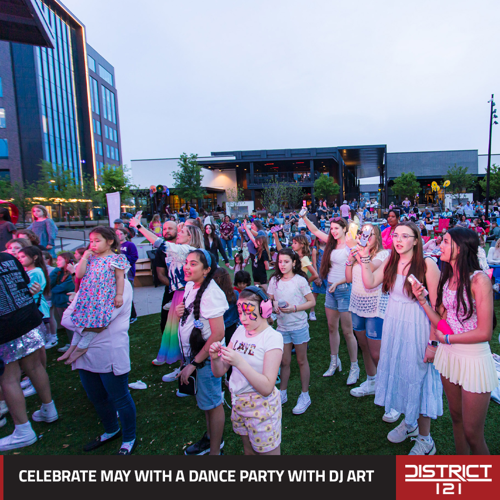 DJ Dance Party in McKinney this May.