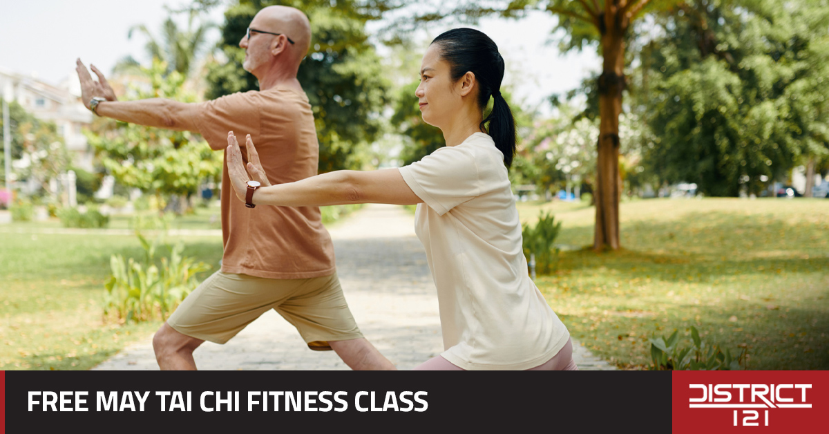 Tai Chi fitness class in McKinney this May.