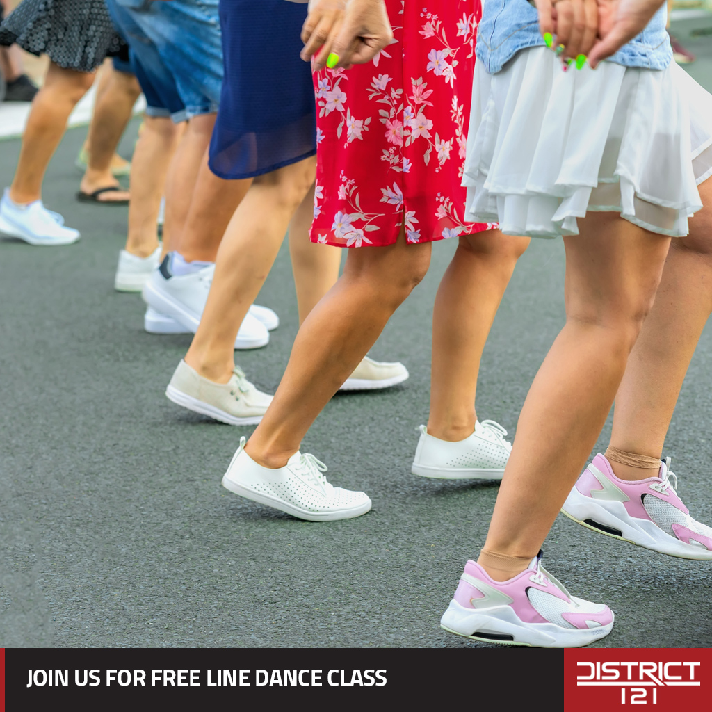 Line dance class in McKinney on May 19.