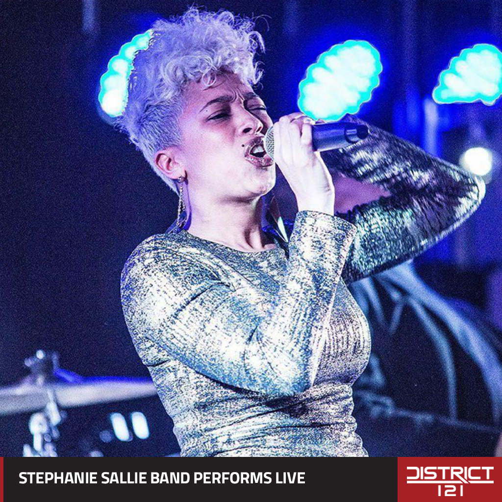 Stephanie Sallie Band performing live in McKinney on May 22.