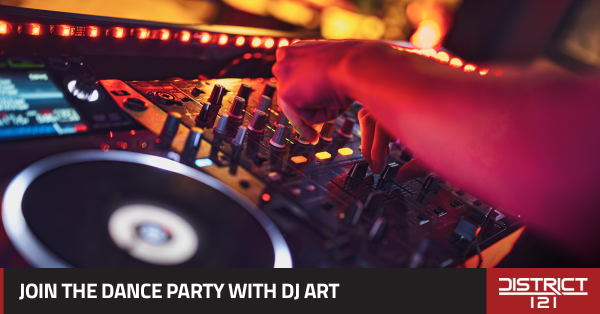 DJ Dance Party in McKinney, Texas.