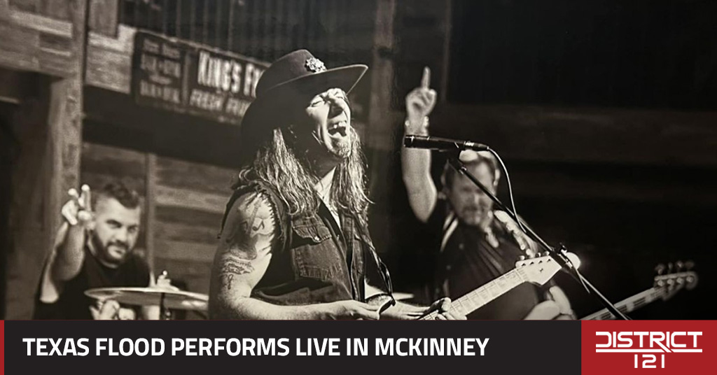 Blues Band, Texas Flood Performs Live in McKinney June 26
