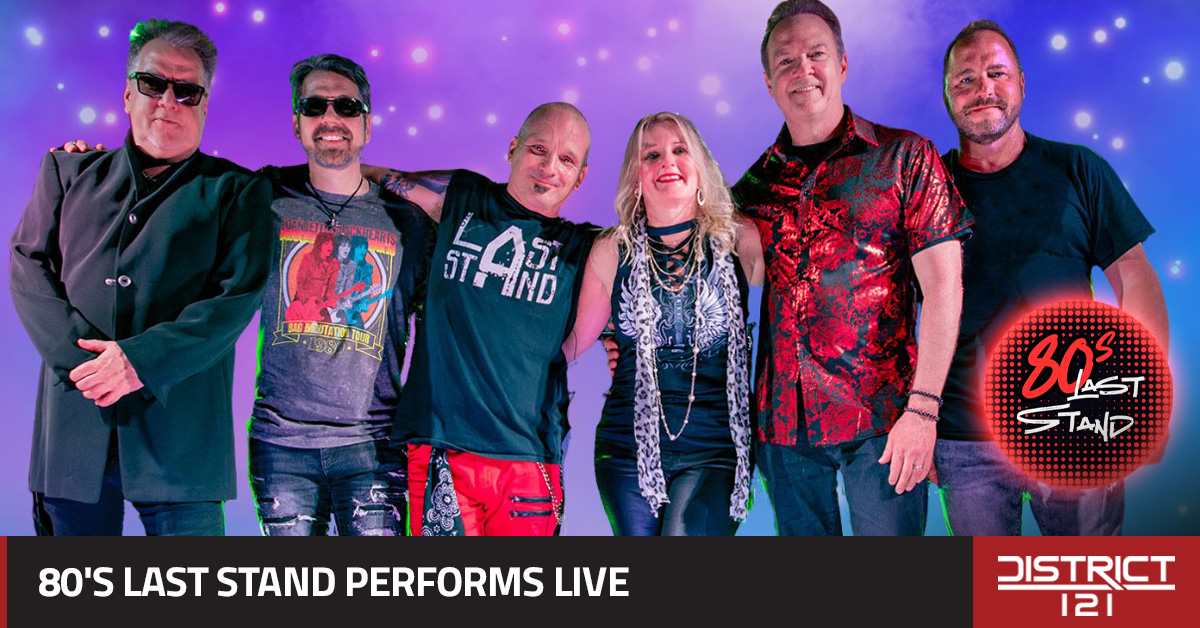 80's Last Stand performs live in McKinney, Texas.
