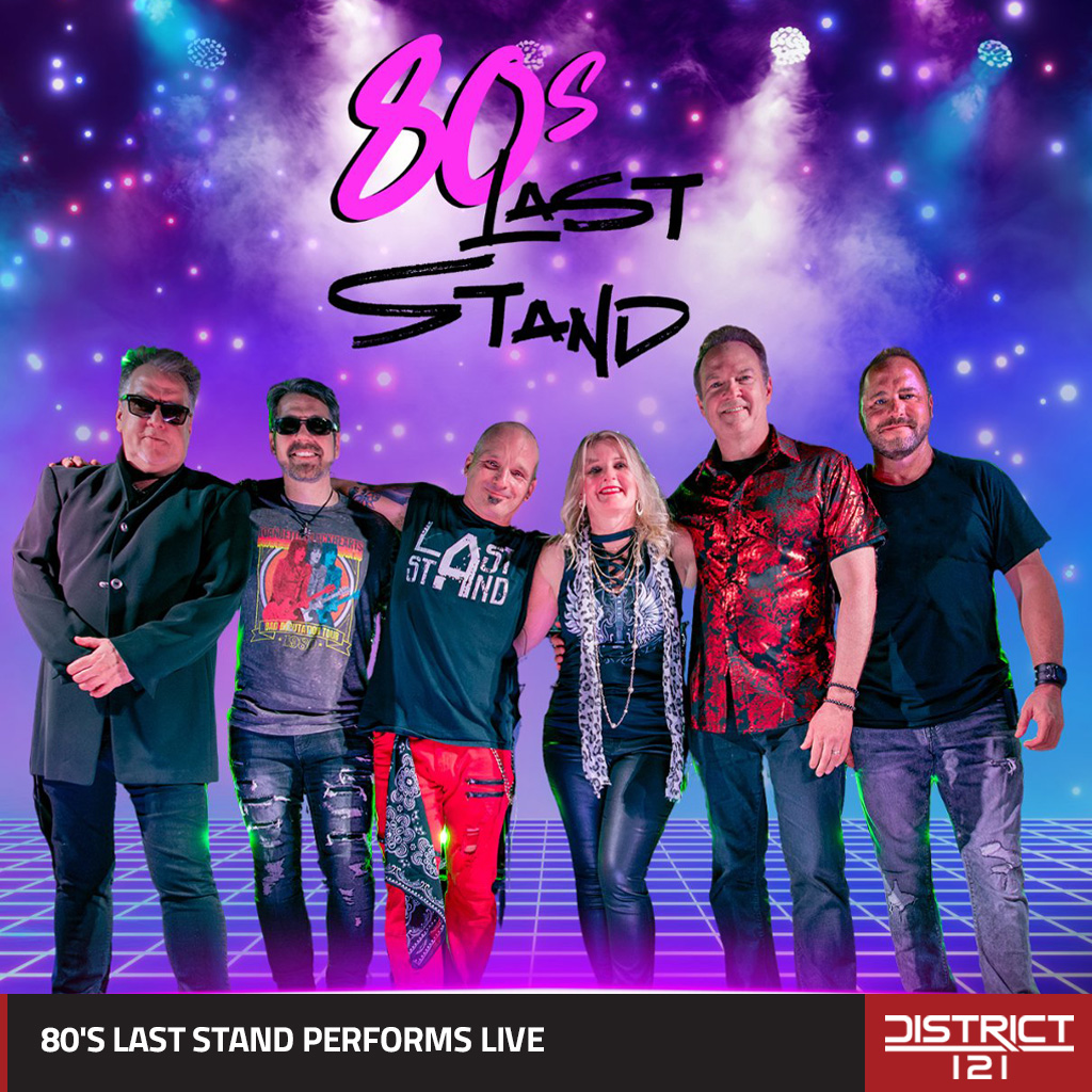 80's Last Stand performs live in McKinney, Texas.