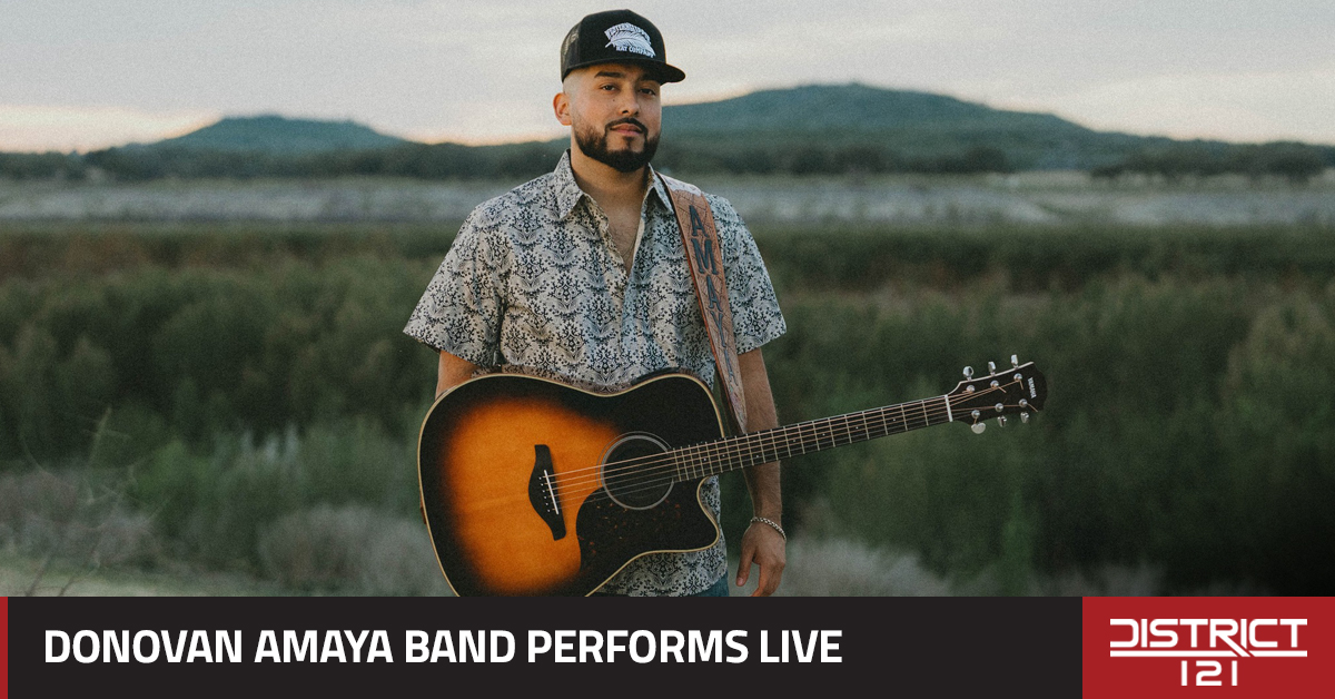 Donovan Amaya Band live in McKinney, TX on July 17.