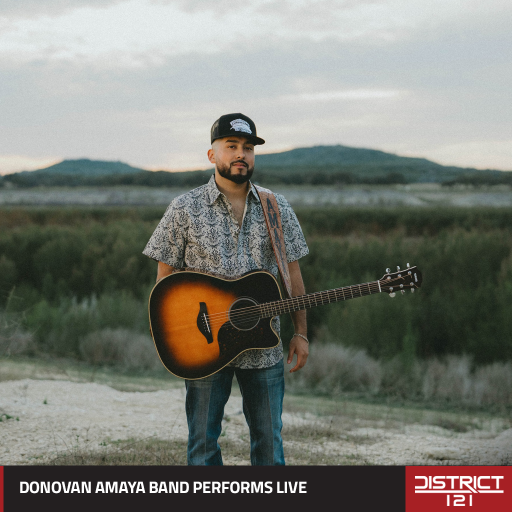 Donovan Amaya Band live in McKinney, TX on July 17.