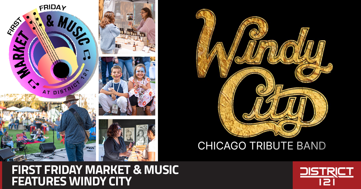 First Friday Market & Music with a performance by Windy City.