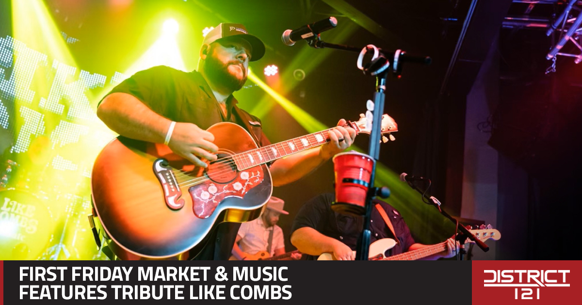 First Friday Market & Music with tribute band Like Combs.