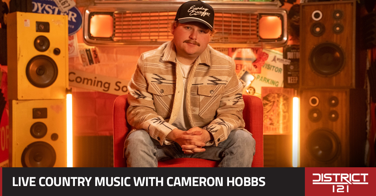 Cameron Hobbs performs in McKinney, Texas.