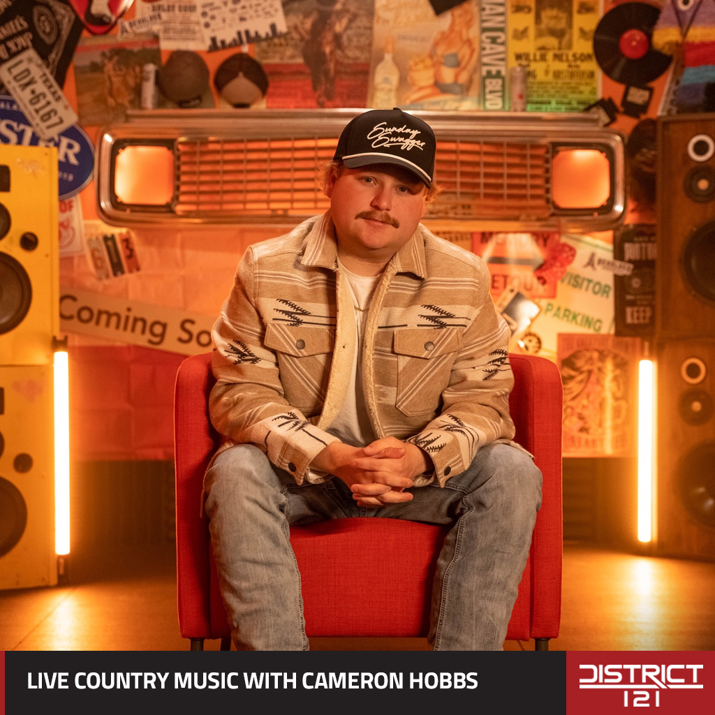 Cameron Hobbs performs in McKinney, Texas.