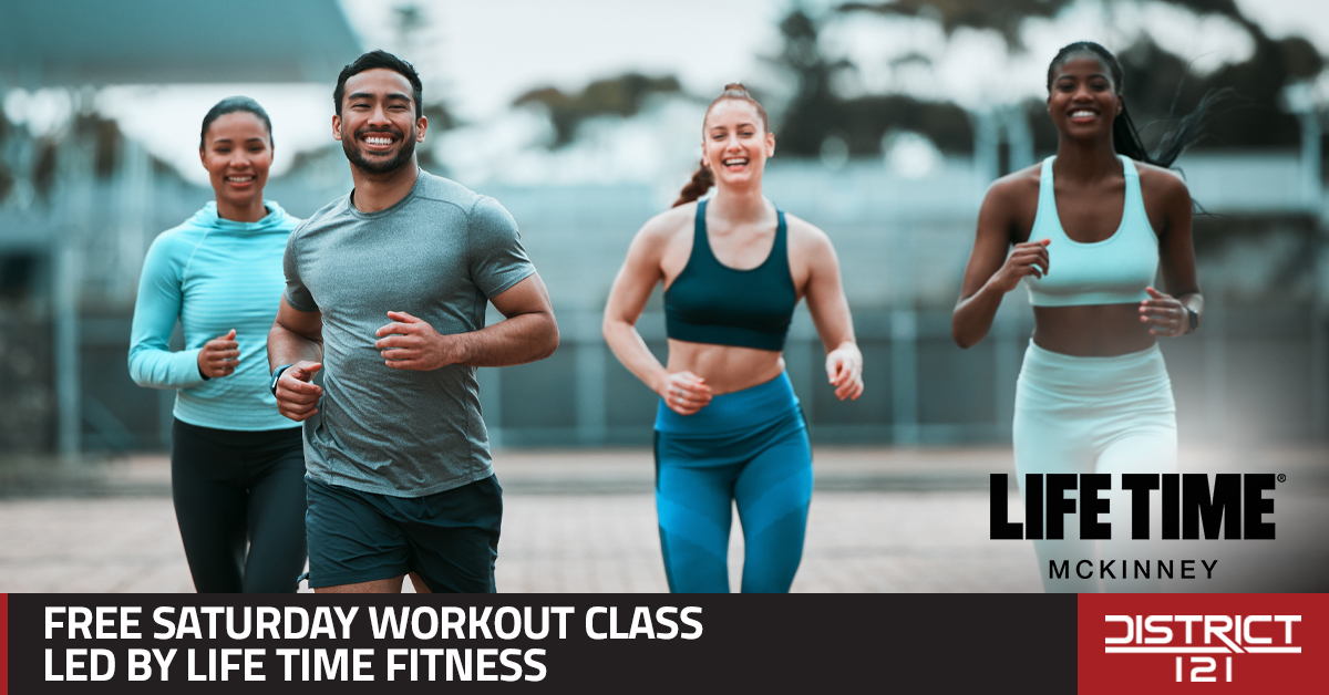 Free Life Time Fitness class in McKinney.