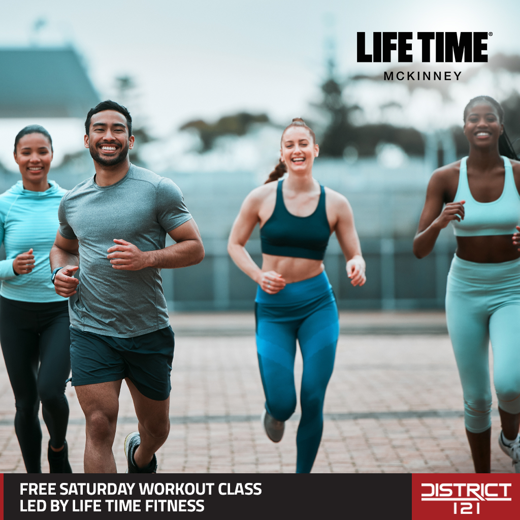 Free Life Time Fitness class in McKinney.