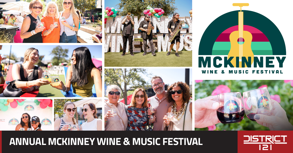 McKinney Wine & Music Festival returns on October 24.