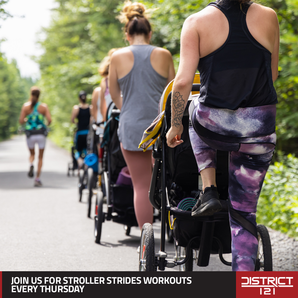 Free Stroller Strides workouts in October.